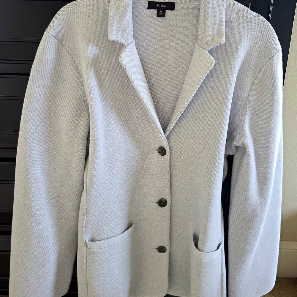 J. Crew Women's Soft Gray Blazer